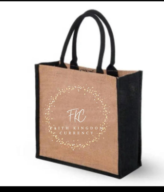 Burlap Tote bags