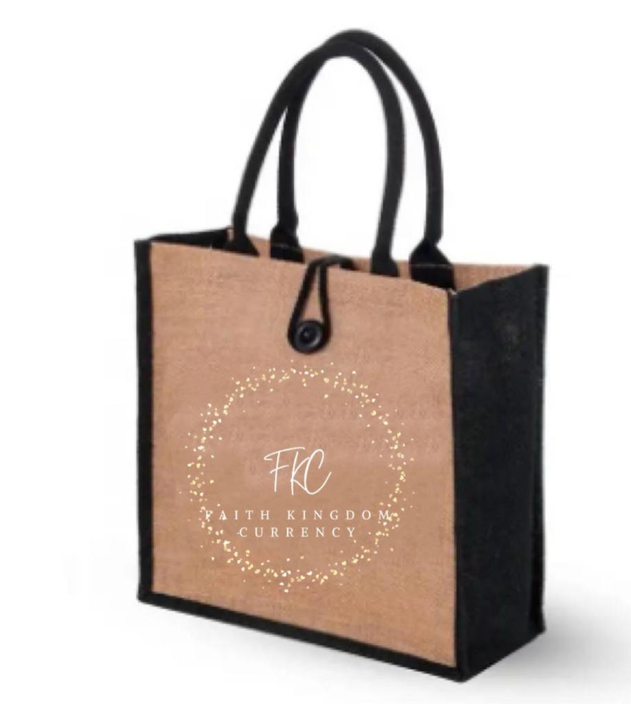 Burlap Tote bags